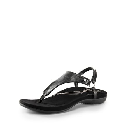 Black sandals for plantar fasciitis sales